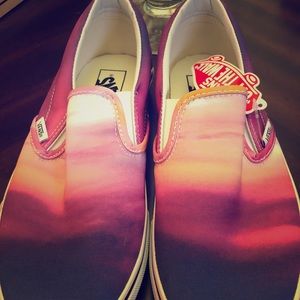 Vans Classic Slip Ons Sunset purple/white (unisex)
